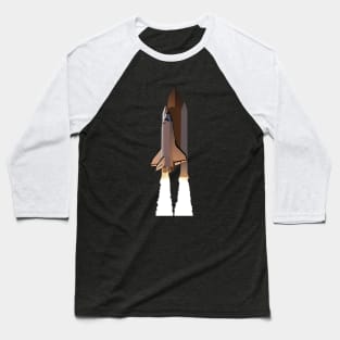 Nasa Space Shuttle Lift Off Baseball T-Shirt